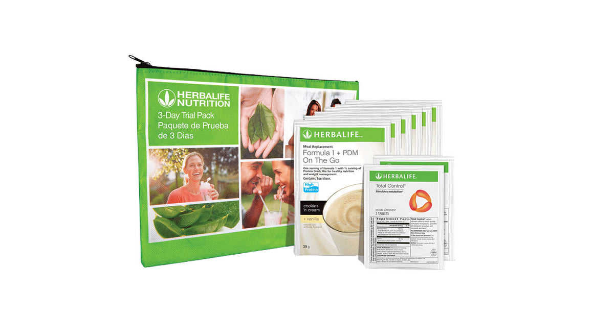 3-Day Trial Pack with Total Control®