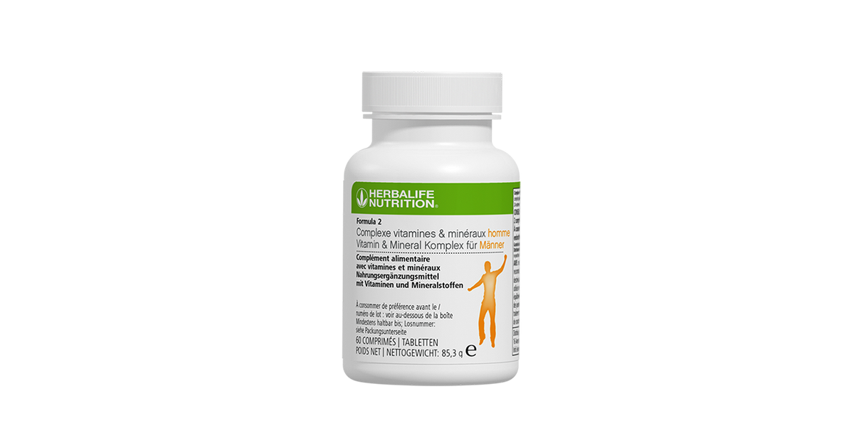 Formula 2 Vitaminen & Mineralen Complex Mannen