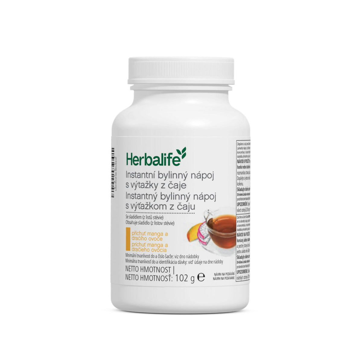 Bebida Instantânea de Extrato de Chá com Plantas Aromáticas