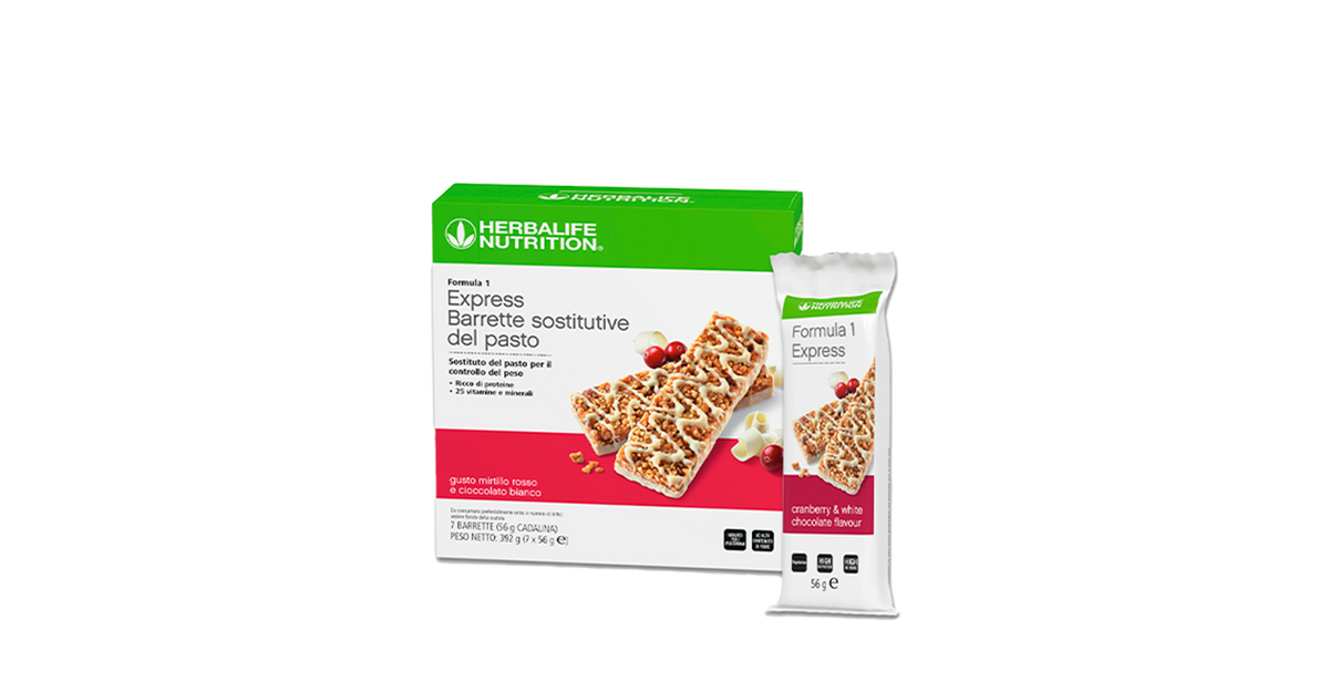 Formula 1 Express Barrette Sostitutive del Pasto