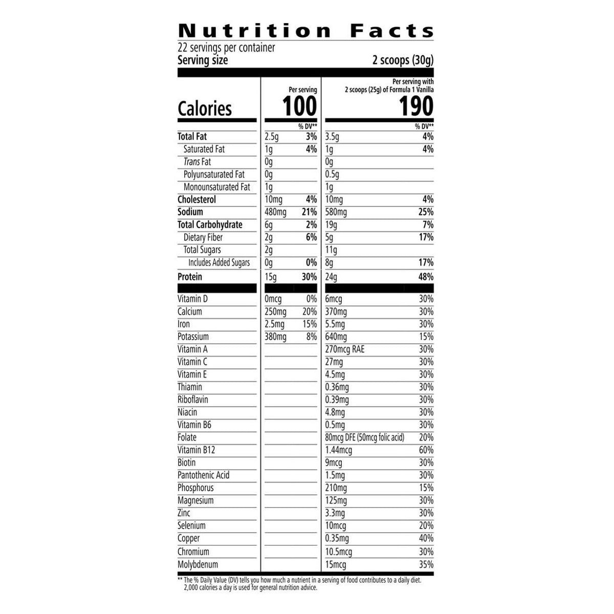 Protein Baked Goods Mix