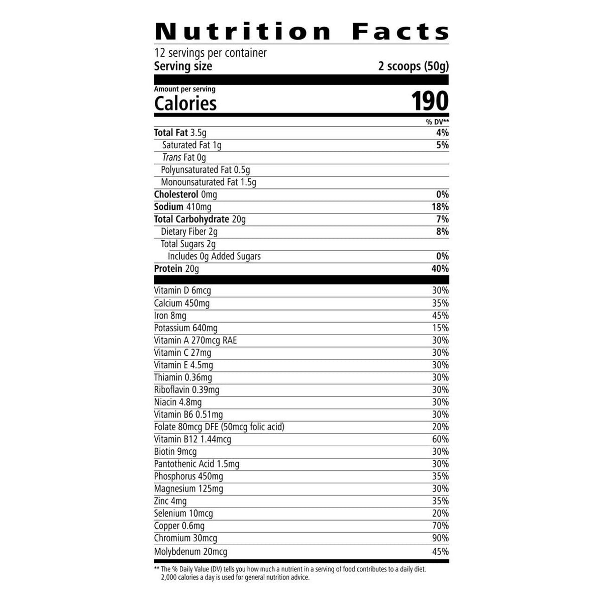 Formula 1 Shake Instant